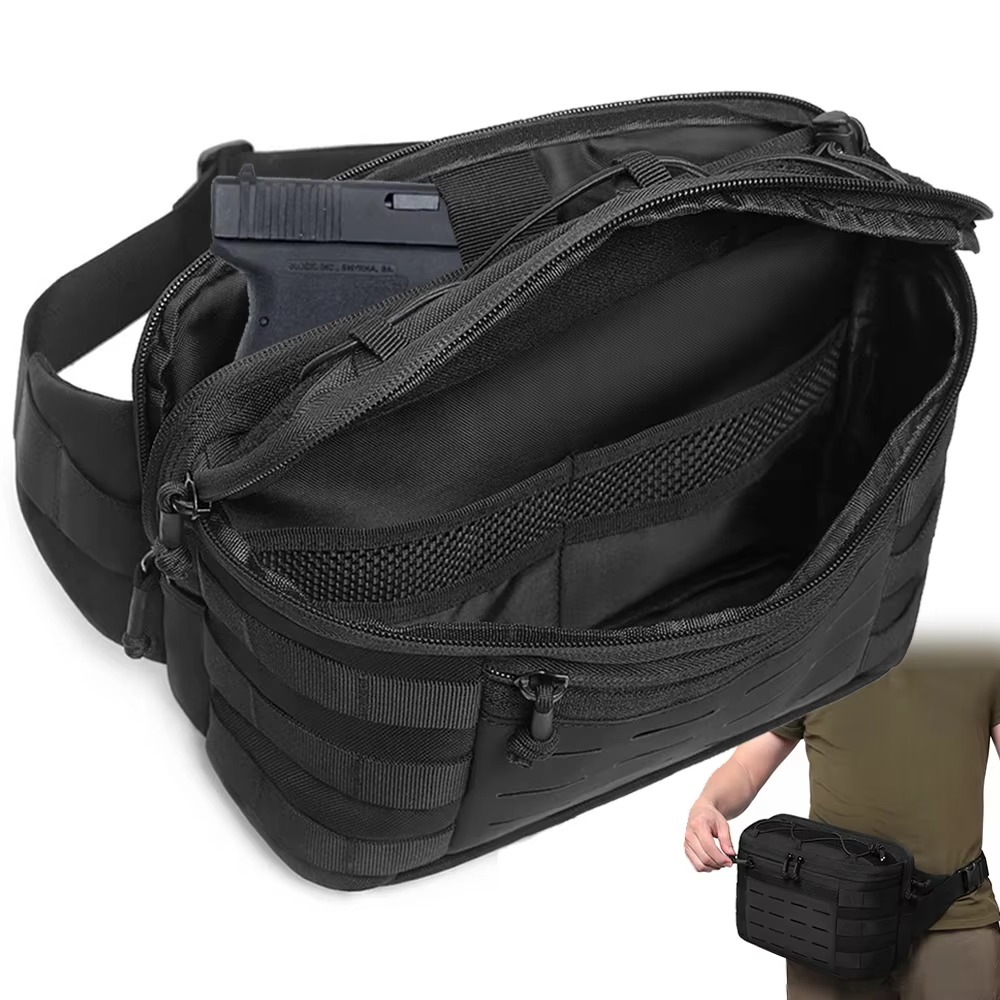 Taktik Bel Çantası, Gizli Taşı - Edc Carry Fanny Pack incelemesi ve fiyatı