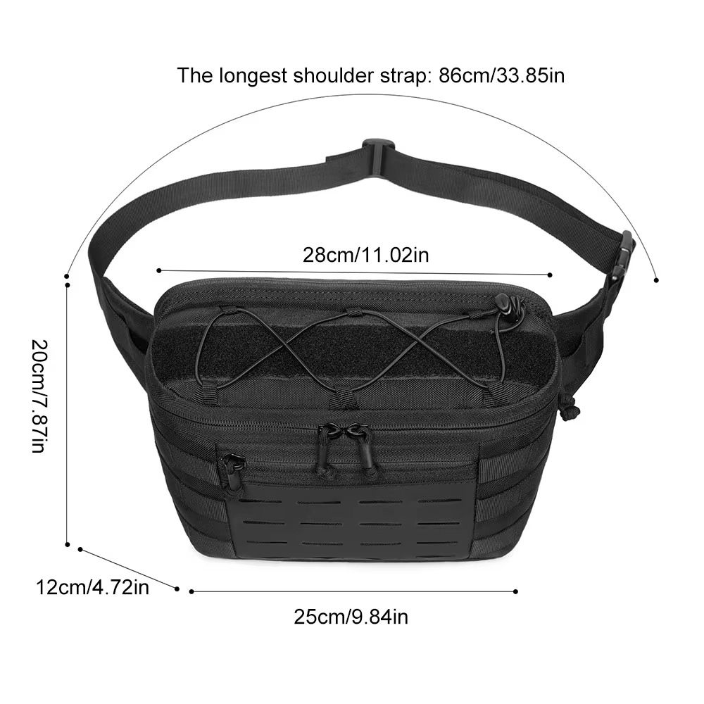 Taktik Bel Çantası, Gizli Taşı - Edc Carry Fanny Pack incelemesi ve fiyatı