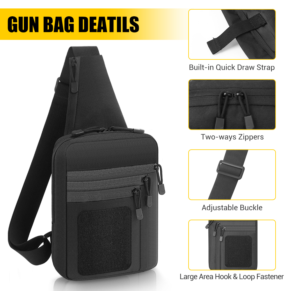 Taktik Tabanca Silah Çantası G - Edc Concealed Carry Sling Bag incelemesi ve fiyatı