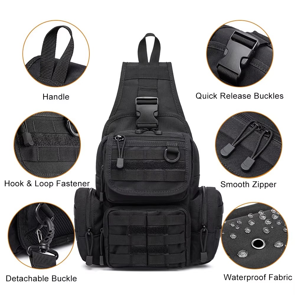 Taktik Tabanca Çantası, Gizli  - Edc Concealed Carry Sling Bag incelemesi ve fiyatı