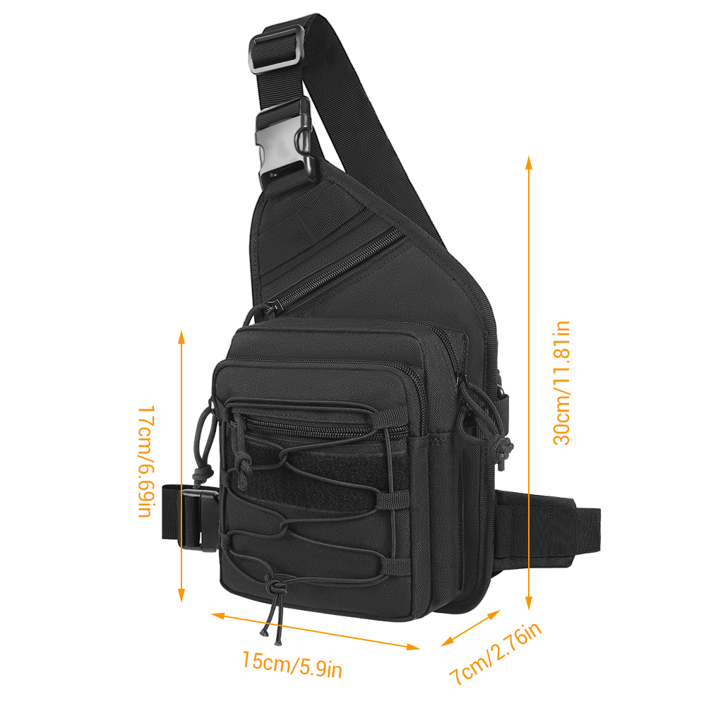 Gizli Taşıma Çantası Taktik Ça - Edc Concealed Carry Sling Bag incelemesi ve fiyatı