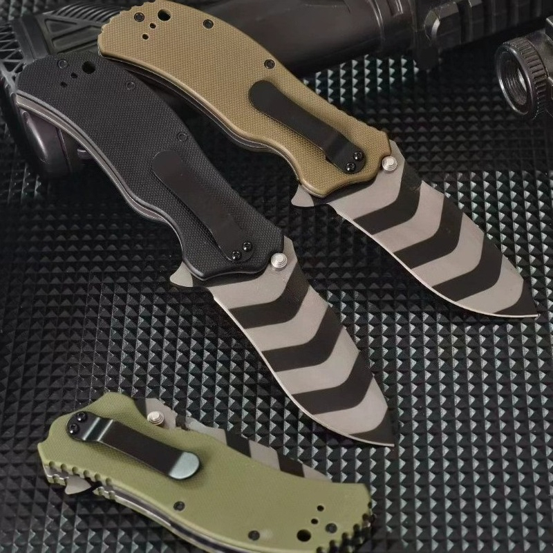 Yeni D2 Bıçak G10 Saplı Cep Ti - Edc Carry Knife incelemesi ve fiyatı