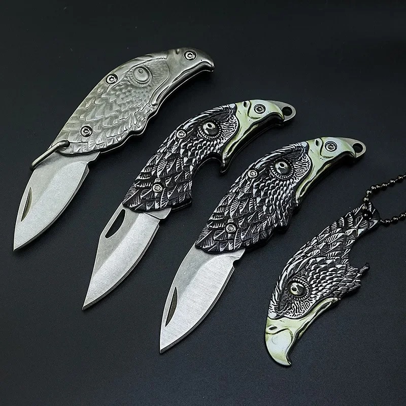 Kartal Başlı 3D Oymalı Katlanı - Edc Carry Knife incelemesi ve fiyatı
